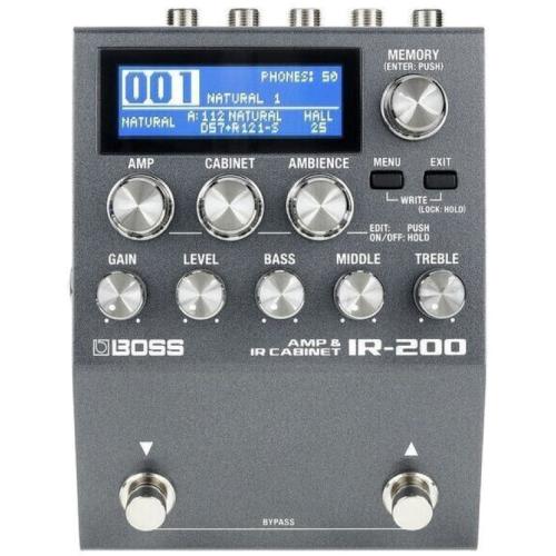 Педаль эффектов Boss IR-200 Amp & IR Cabinet