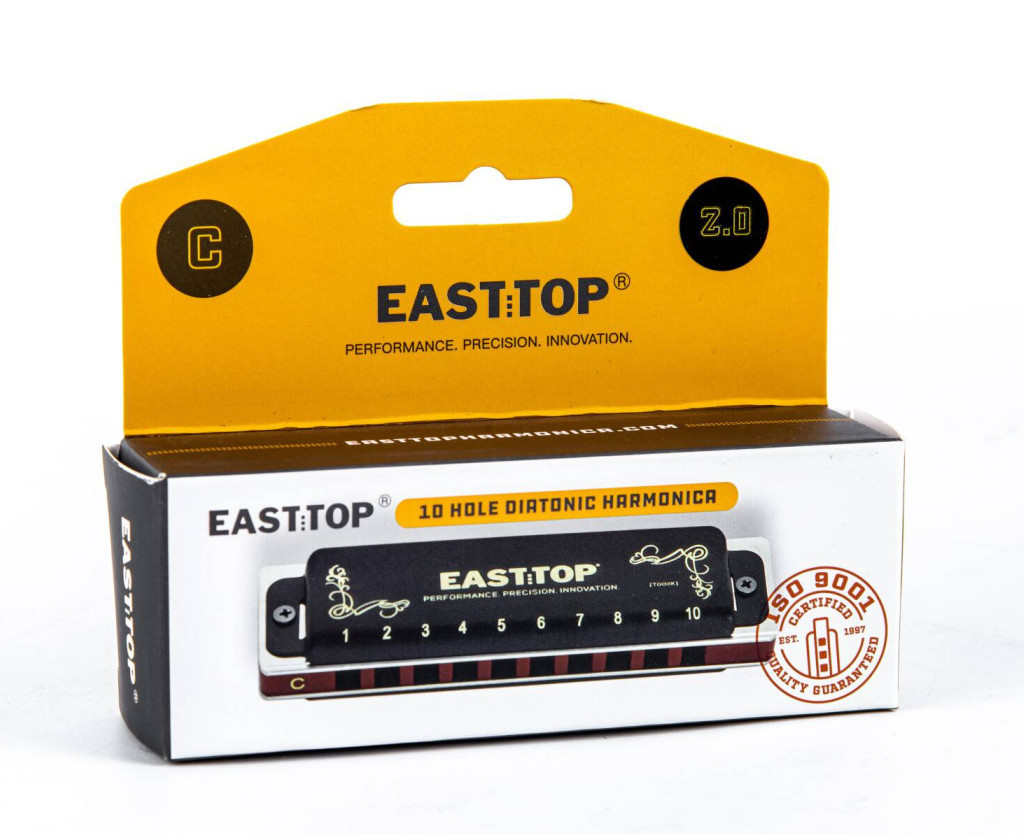 Губная гармошка EASTTOP T008K 2.0 F low
