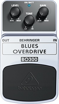 Педаль эффектов блюзовый овердрайв ламповых усилителей BEHRINGER BO300