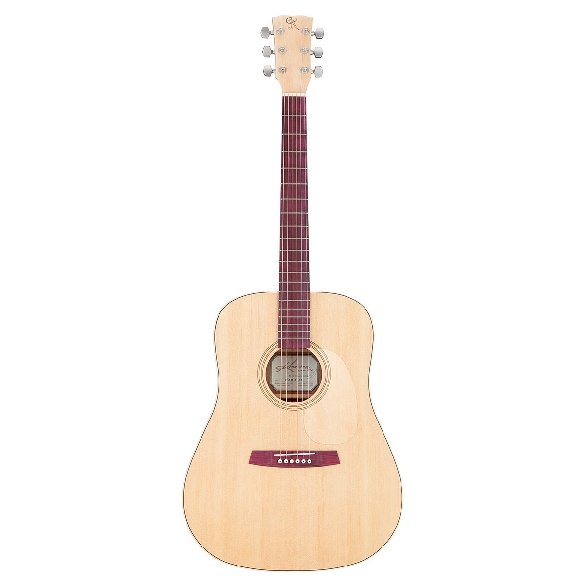 Акустическая гитара Kremona M10-GG Steel String Series Green Globe