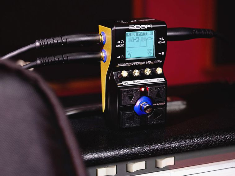 Гитарный процессор Zoom MS-80IR+