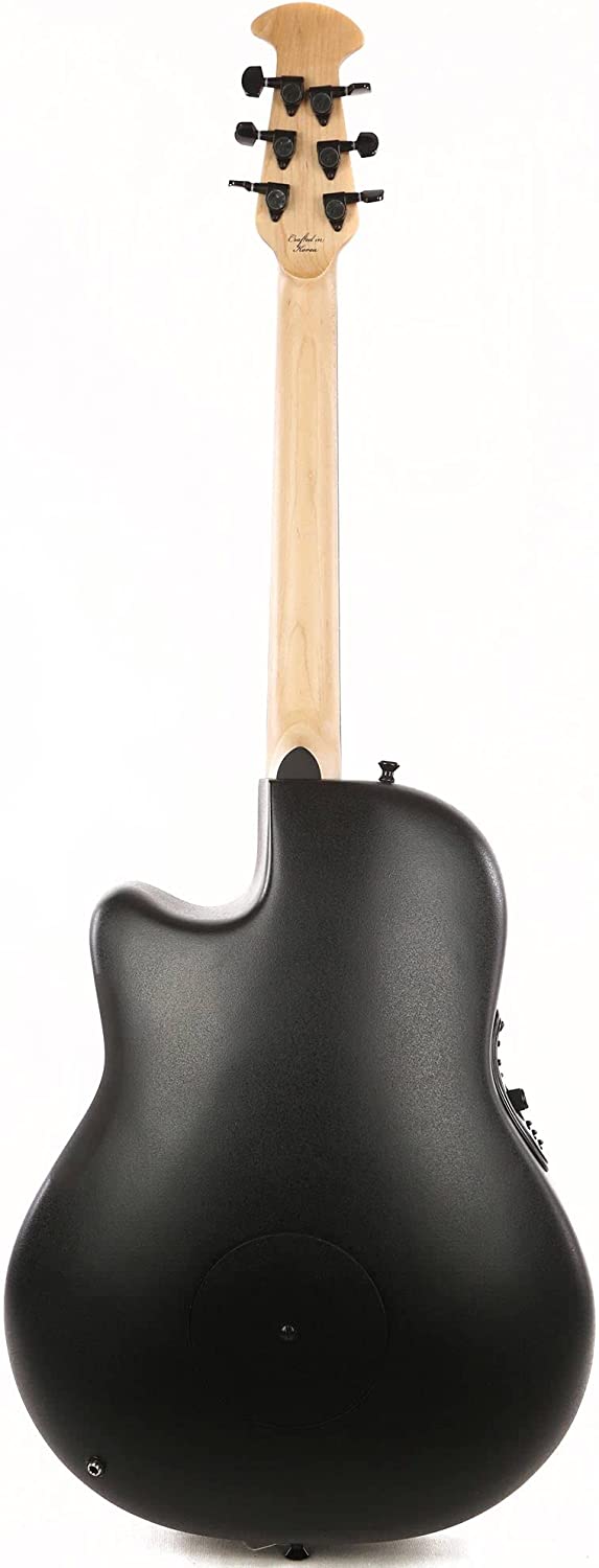 Электроакустическая гитара OVATION 1778TX-5 Elite TX Mid Cutaway Black Textured