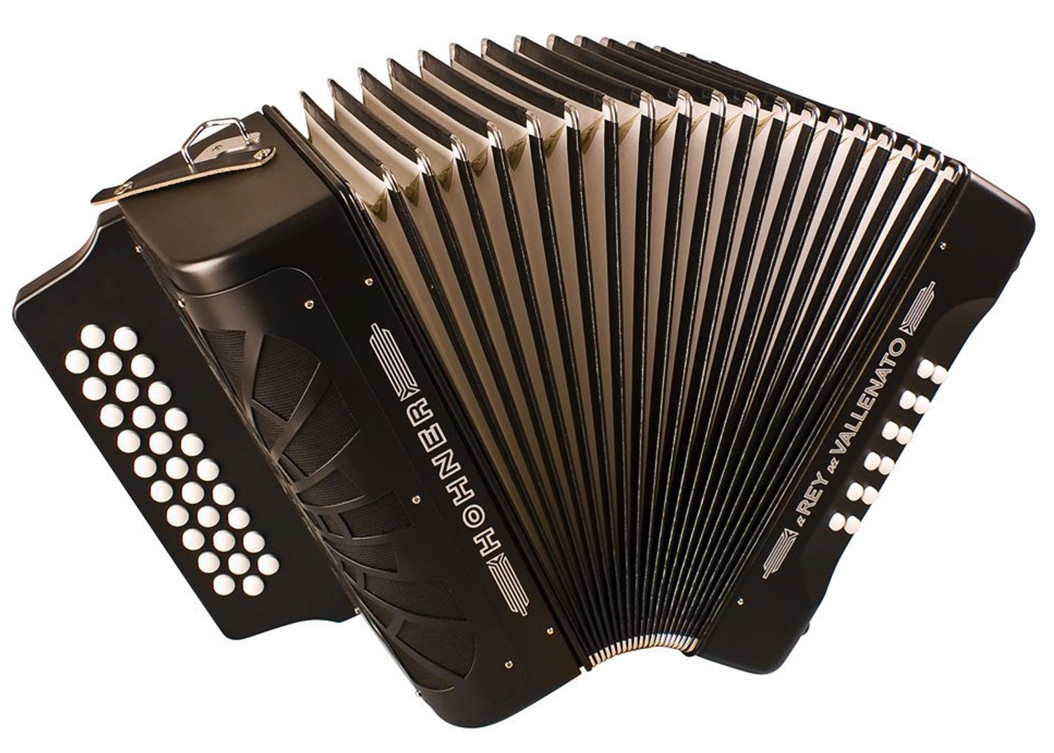 Баян HOHNER El Rey del Vallenato GCF, black (A4922)