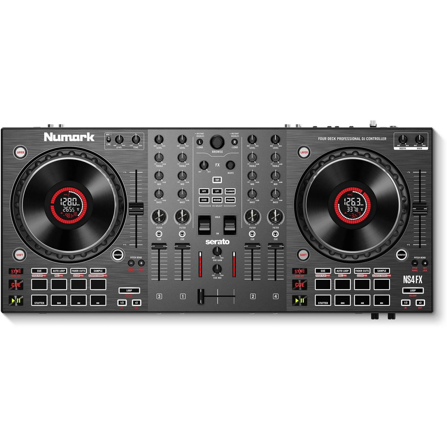 DJ-контроллер NUMARK NS4FX