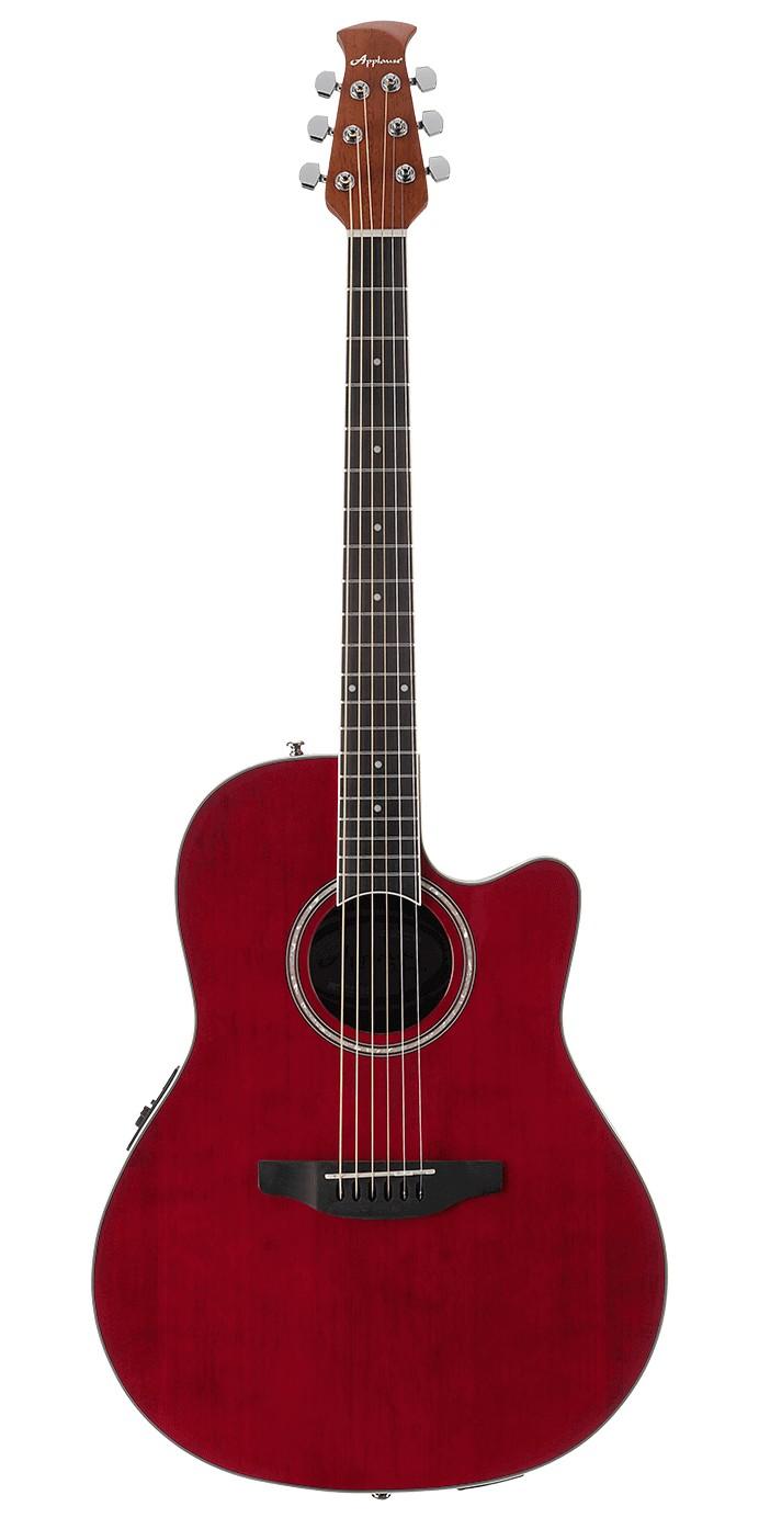 Электроакустическая гитара APPLAUSE AB24II-RR Mid Cutaway Ruby Red