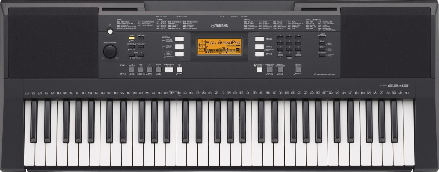 Синтезатор YAMAHA PSR-E343