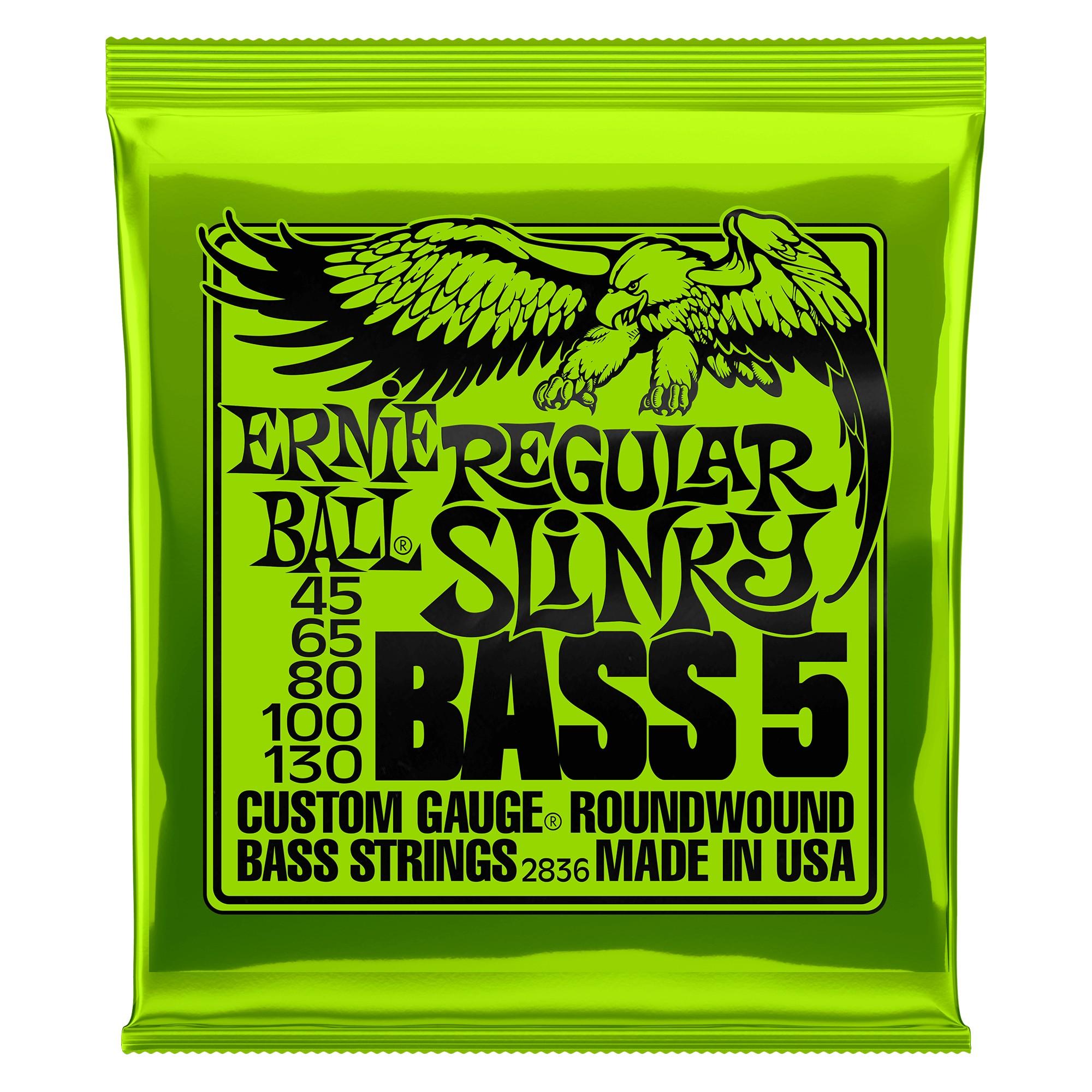 Струны для бас-гитары ERNIE BALL 2836