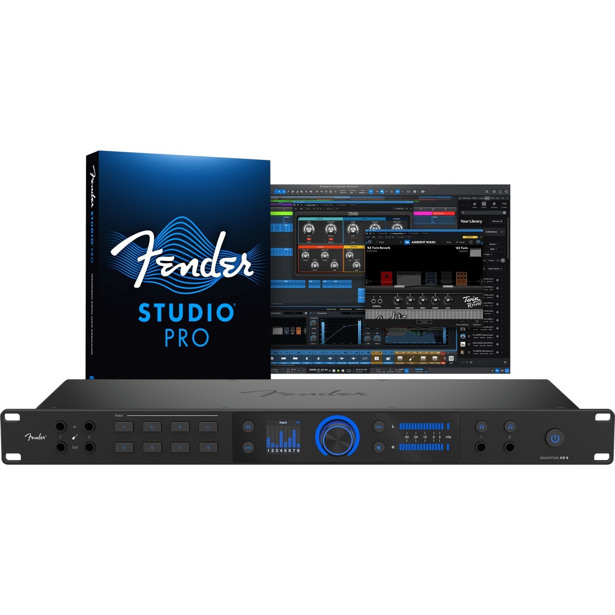 Аудиоинтерфейс FENDER QUANTUM HD8