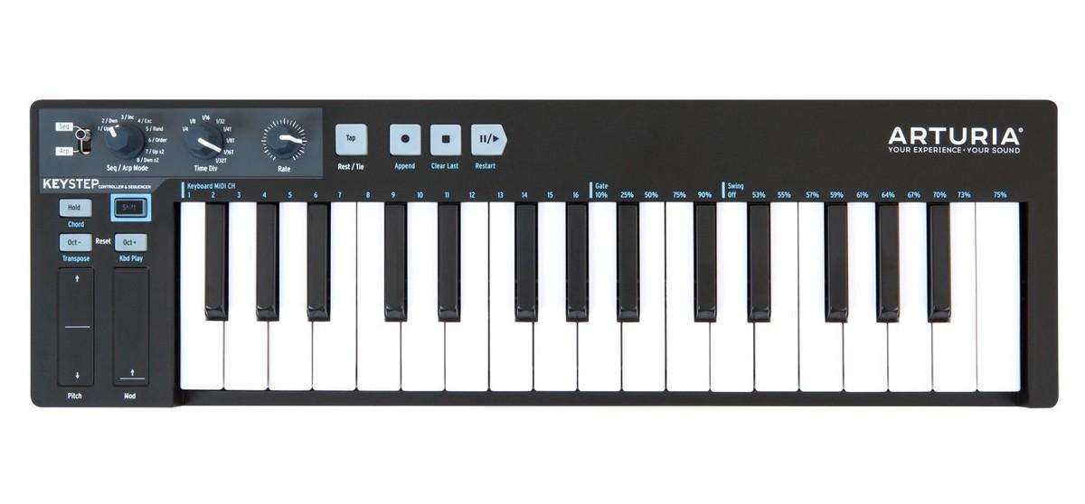 MIDI клавиатура Arturia KeyStep Black Edition