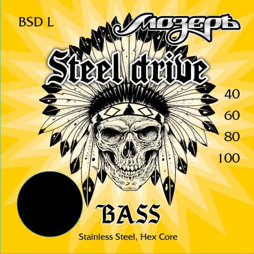 Струны для бас-гитары Мозеръ BSD-L Steel Drive