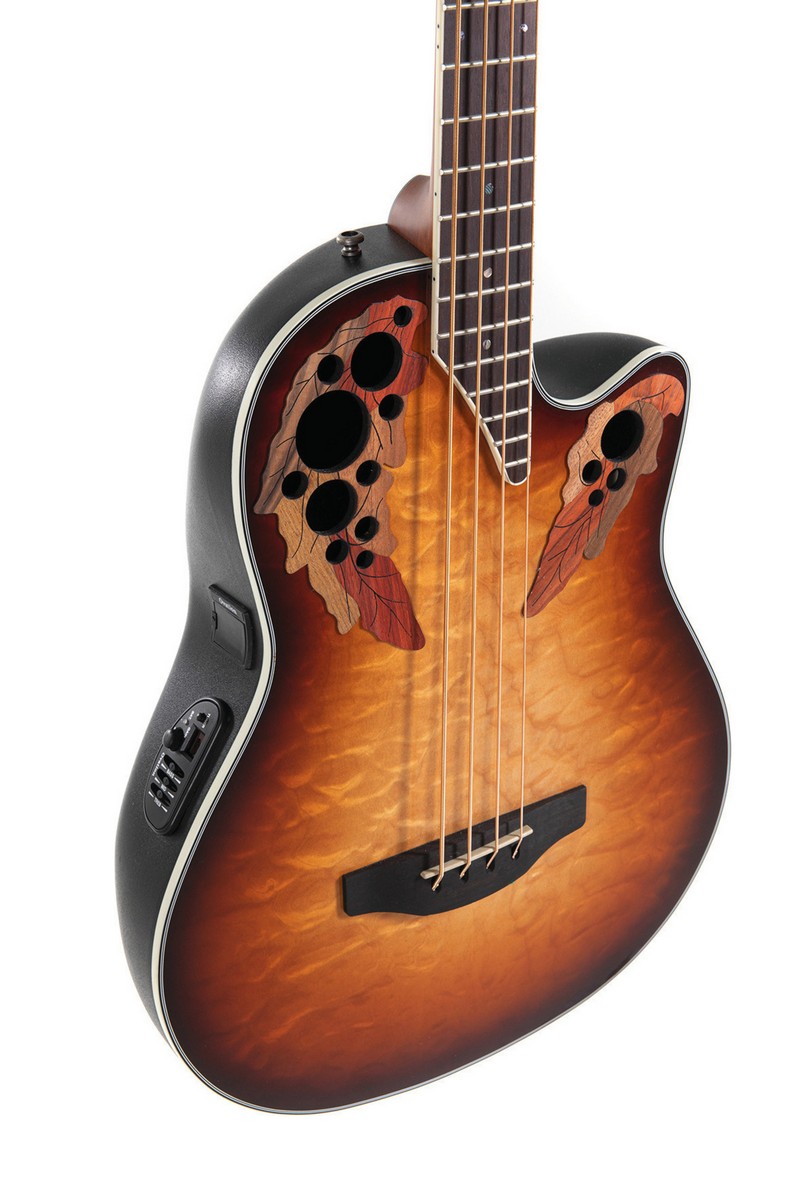 Акустическая бас-гитара OVATION CEB44X-7C Bass Celebrity Cognac Burst