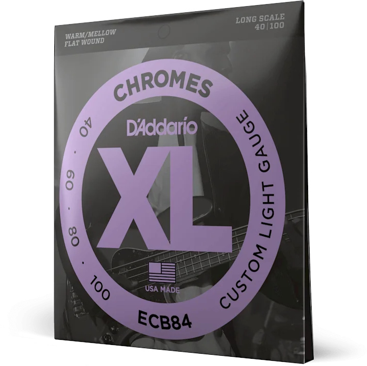 Струны для бас-гитары D'Addario ECB84