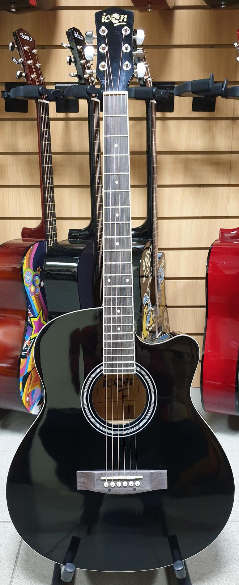 Акустическая гитара Icon I-40 BK