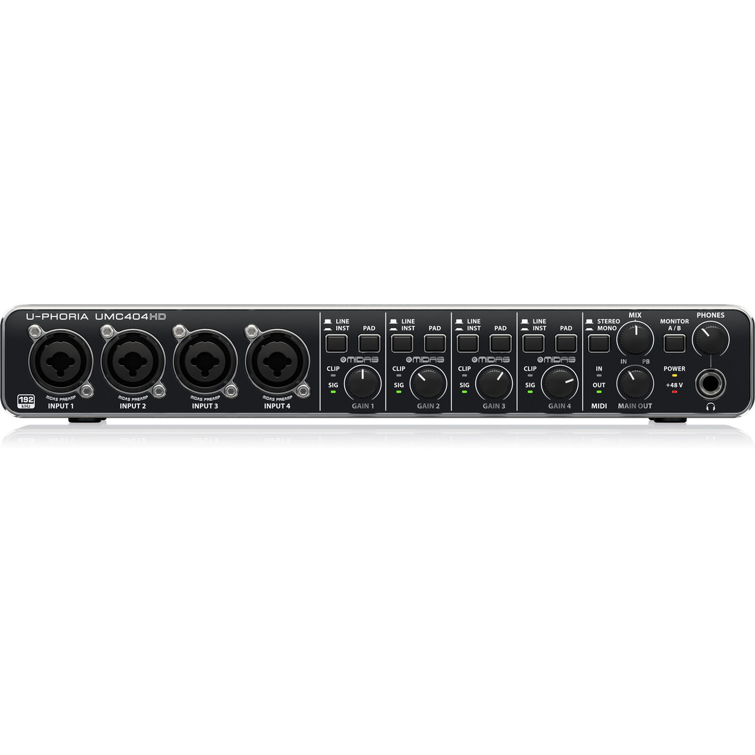 Аудиоинтерфейс Behringer UMC404HD