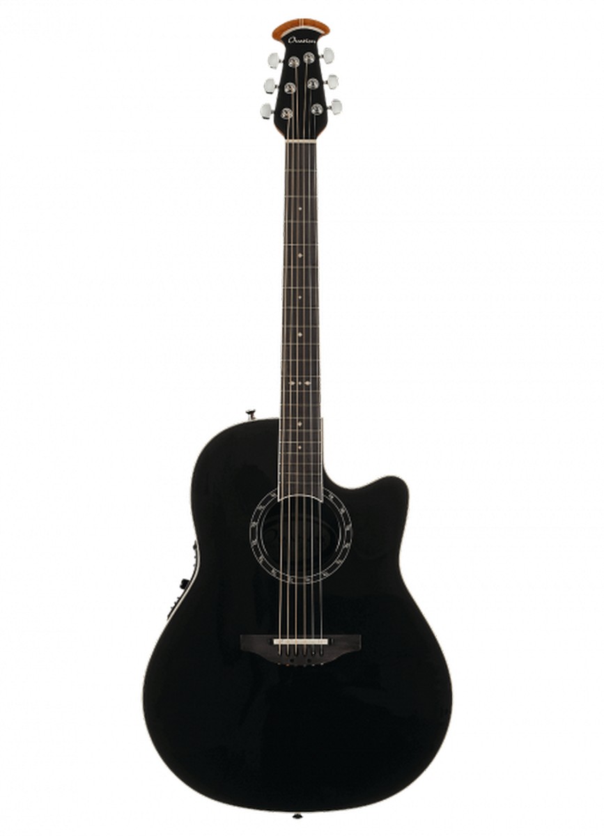 Электроакустическая гитара OVATION 2771AX-5 Standard Balladeer Deep Contour Cutaway Black