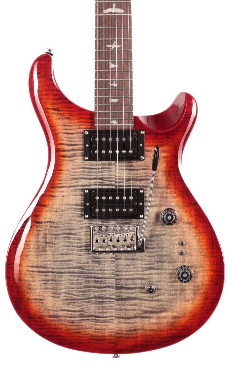 Электрогитара PRS SE Custom 24-08 Charcoal Cherryburst