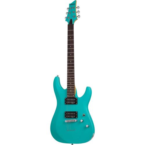 Электрогитара Schecter C-6 Deluxe SAQ Satin Aqua