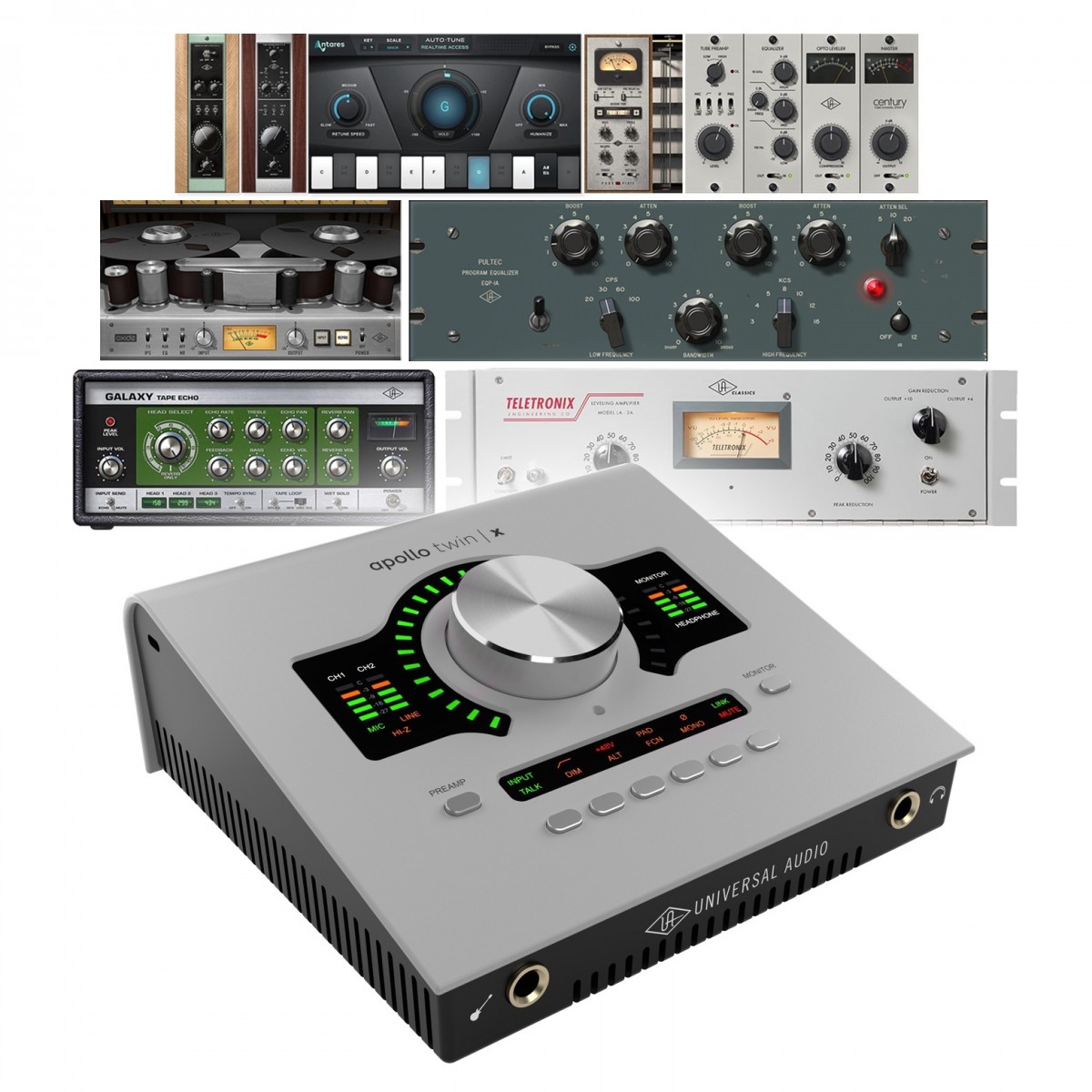 Аудиоинтерфейс Universal Audio Apollo Twin X Quad Gen2 Essentials+