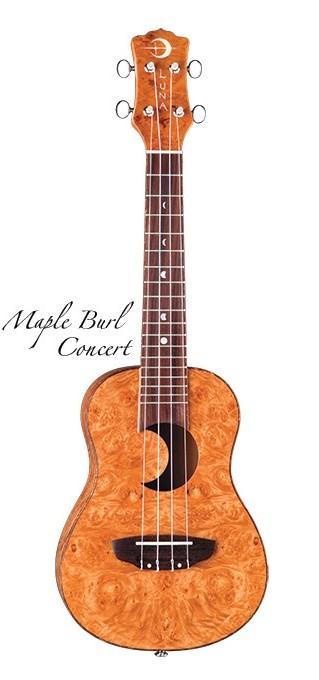 Укулеле Luna UKE EX MB Exotic Ukulele - Maple Burl