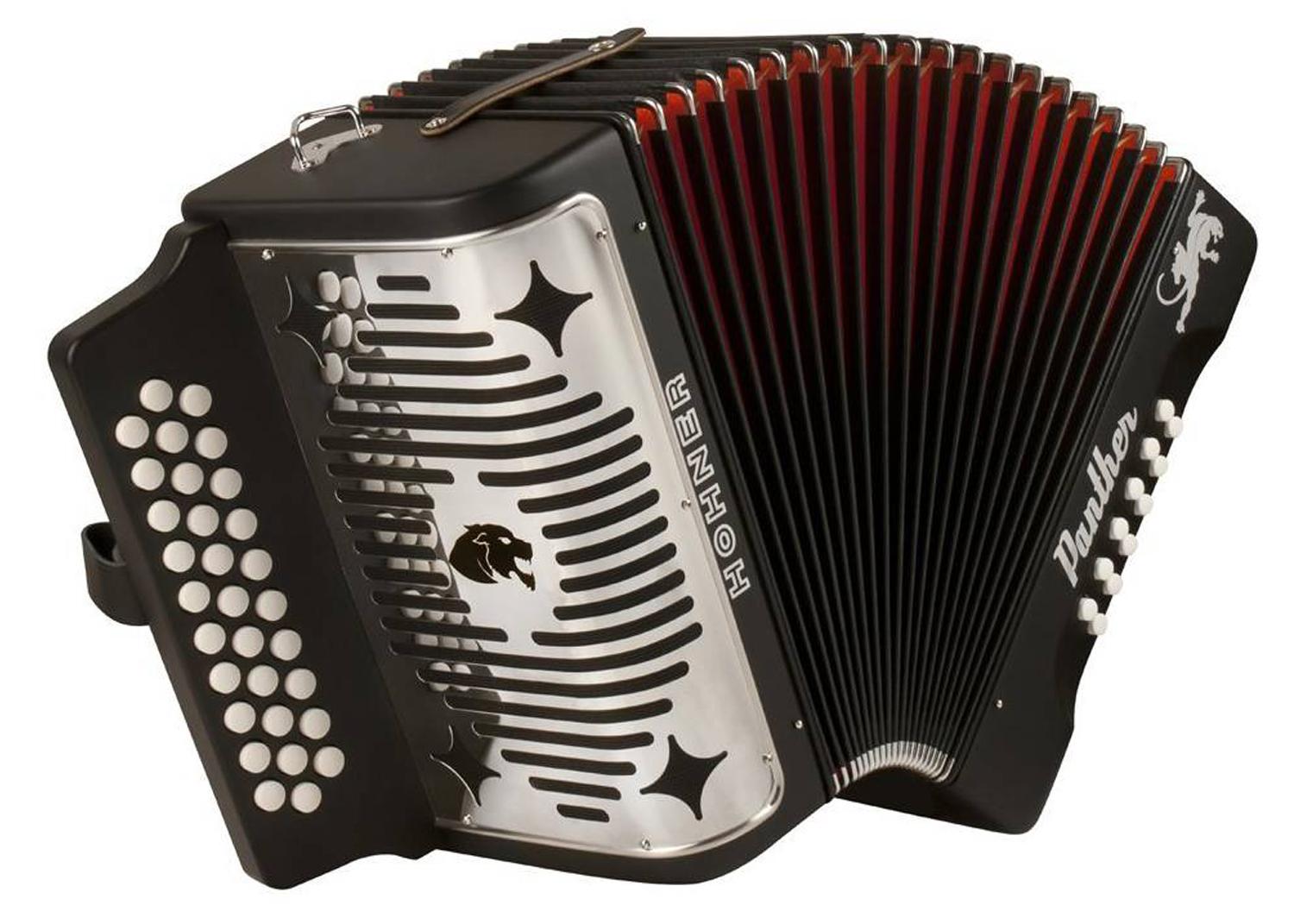 Баян HOHNER Panther GCF, black (A4800)