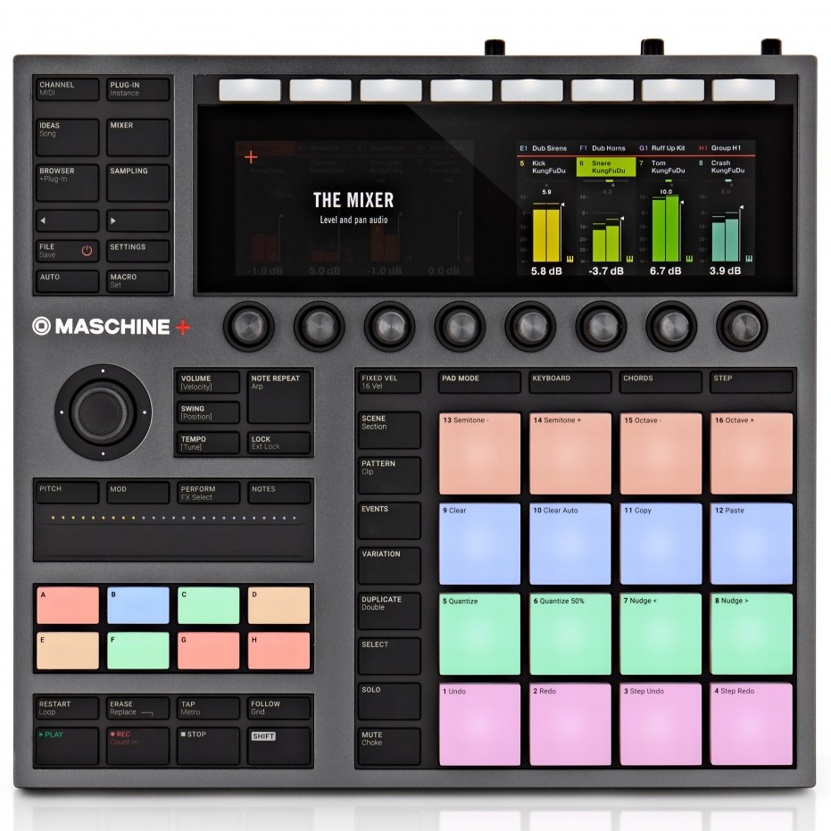 DJ контроллер Native Instruments Maschine plus