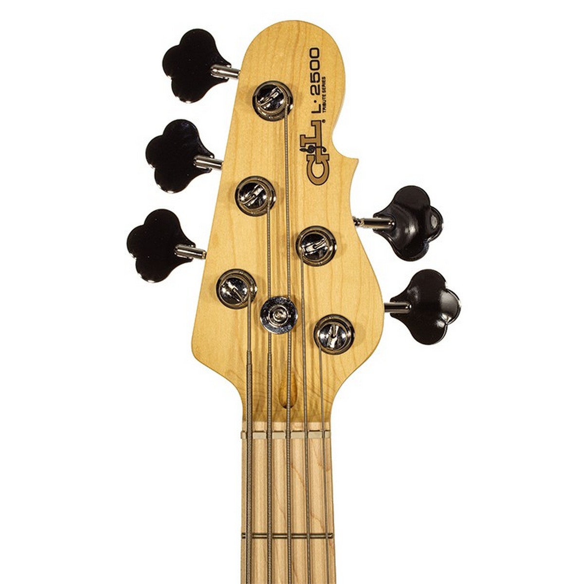 Бас-гитара G&L Tribute L2500 Black Frost MP Poplar