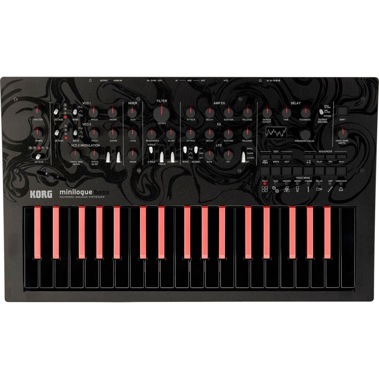 Синтезатор Korg MINILOGUE BASS