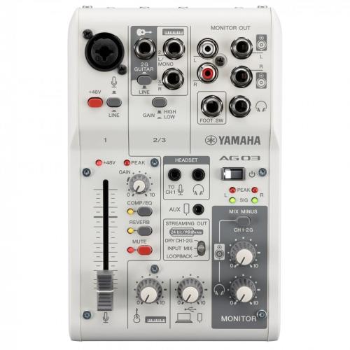 Микшер Yamaha AG03MK2 White