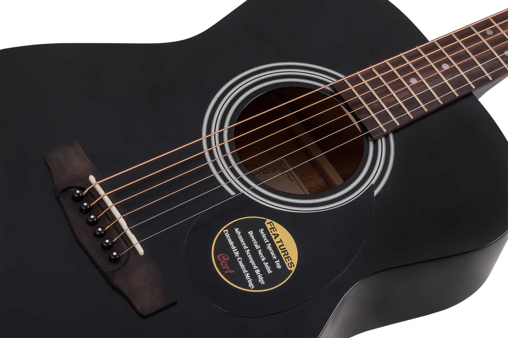 Акустическая гитара Cort AF510-BKS Standard Series