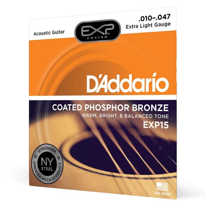 Струны для гитары D'Addario EXP15