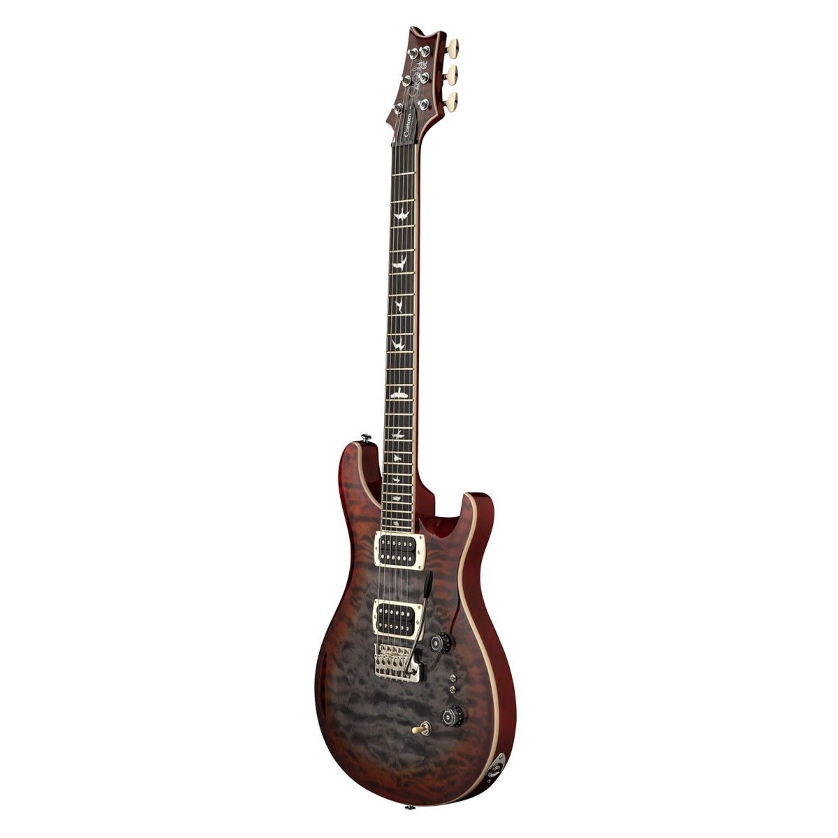 Электрогитара PRS SE Custom 24-08 Quilt Charcoal Burst