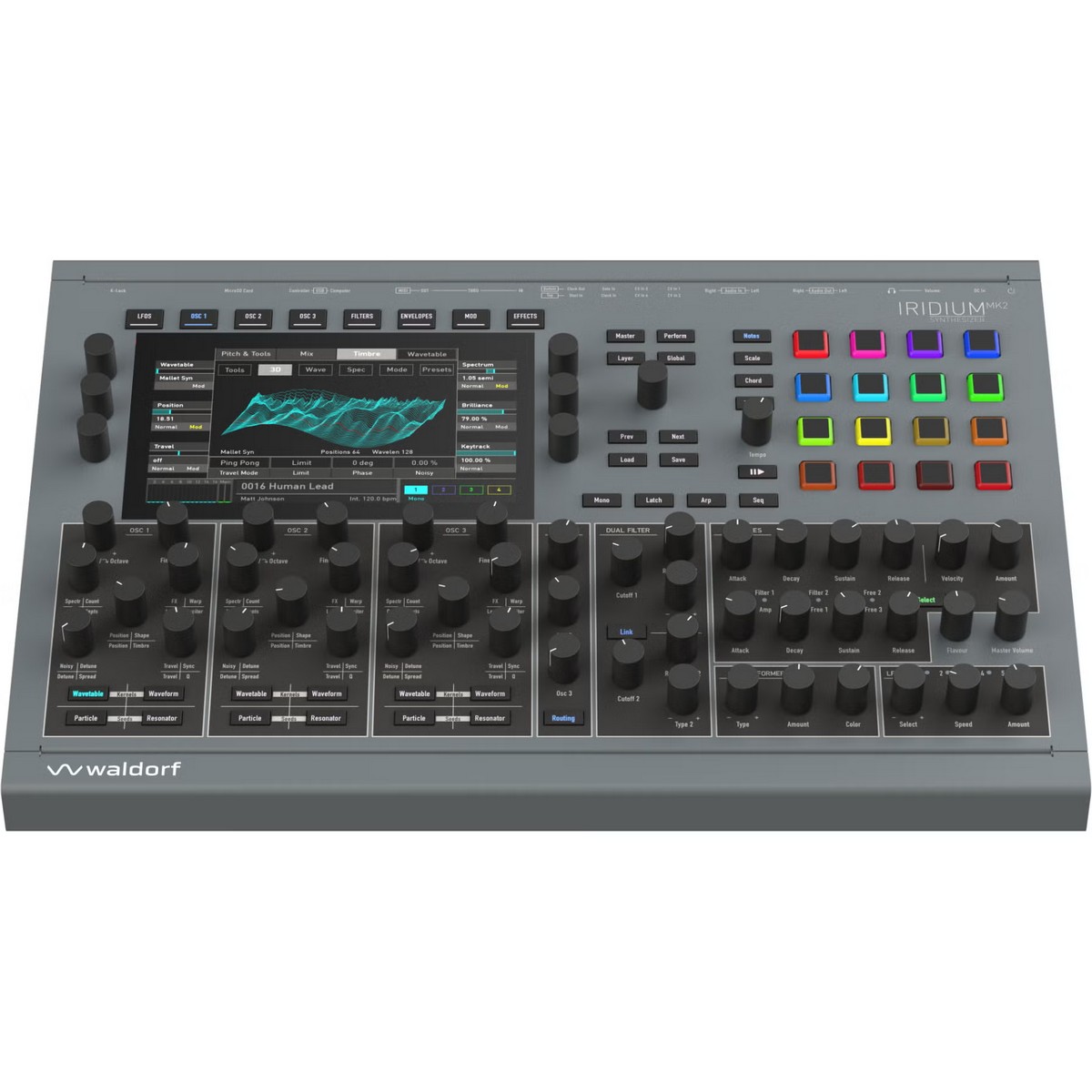 Синтезатор Waldorf Iridium Desktop MK2