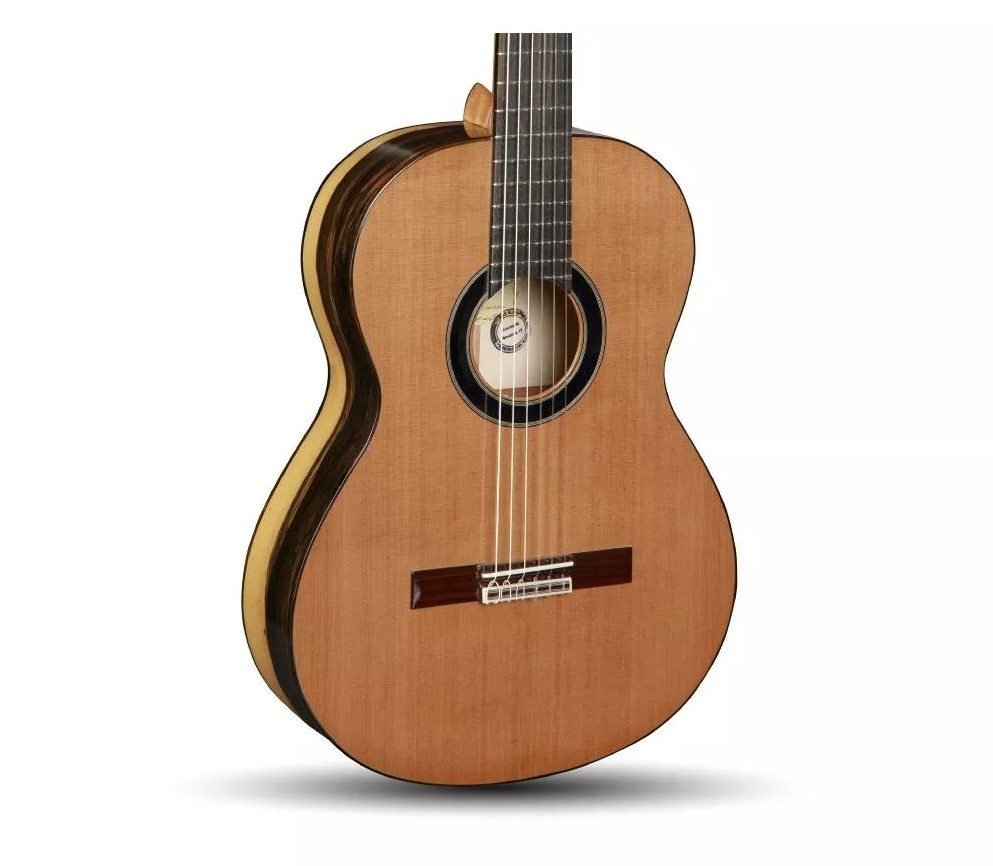 Классическая гитара Alhambra 6 White Ebony Classical Conservatory