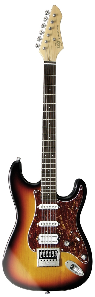 Электрогитара VGS RoadCruiser VST-110 Pro Classic 3-Tone Sunburst