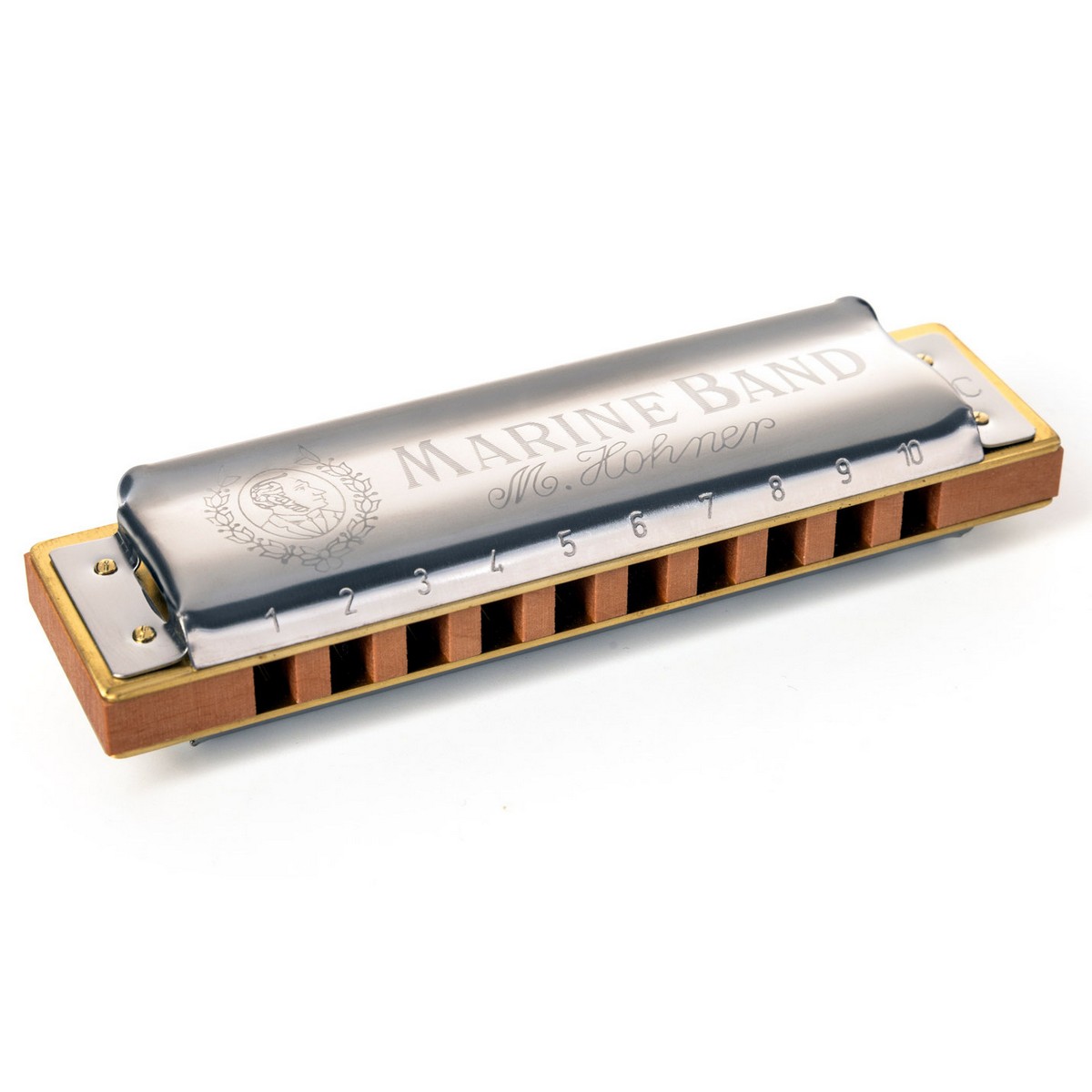 Губная гармошка HOHNER M1896486X Marine Band 1896/20 G nat. minor