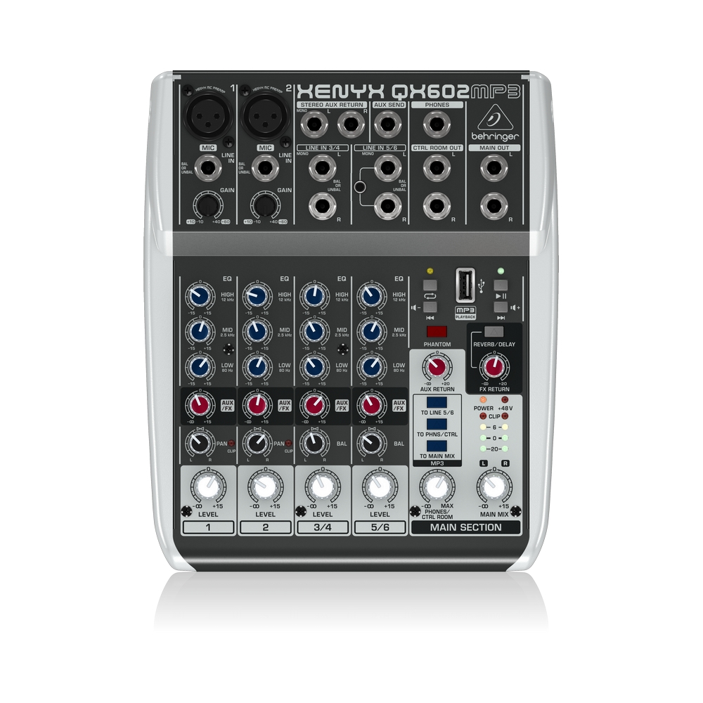 Микшер Behringer QX602MP3