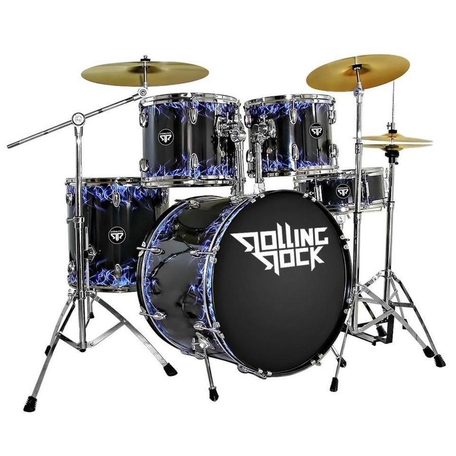 Ударная установка Rolling Rock JR-2232C Black Smoke