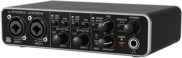 Аудиоинтерфейс USB Behringer UMC204