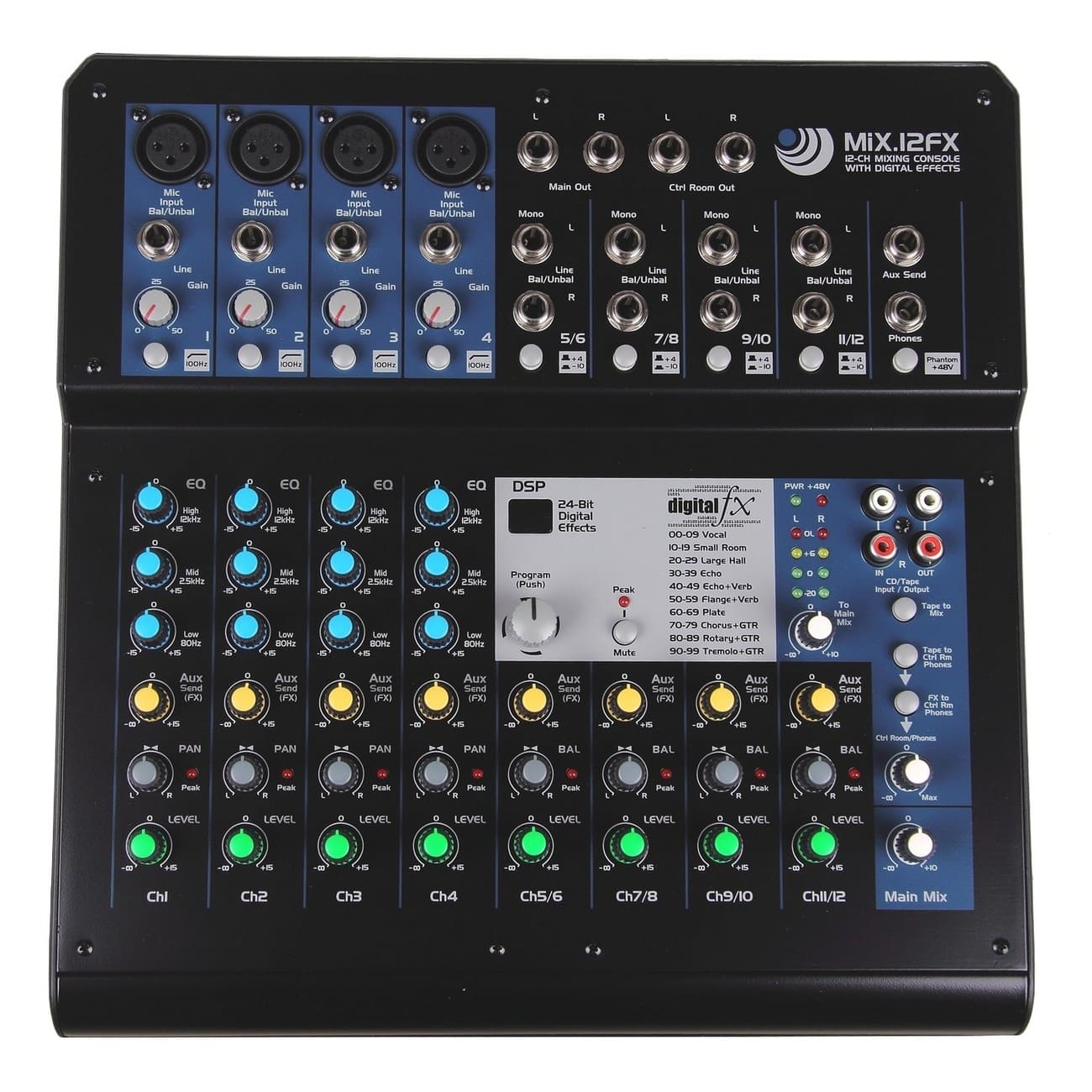 Микшер Invotone MiX12FX