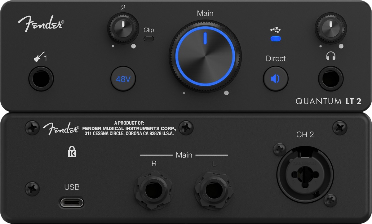 Аудиоинтерфейс FENDER QUANTUM LT2