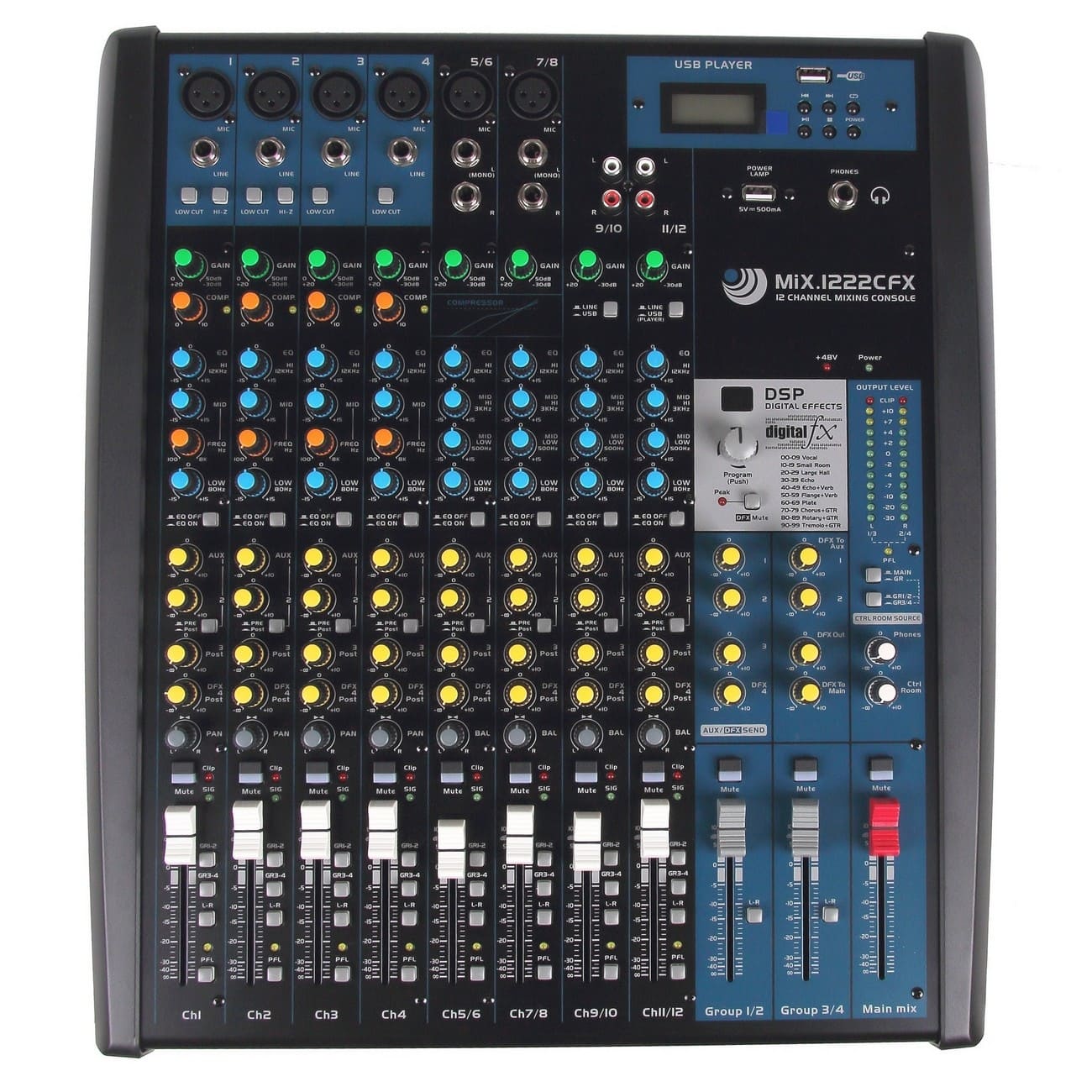 Микшер Invotone MiX1222CFX
