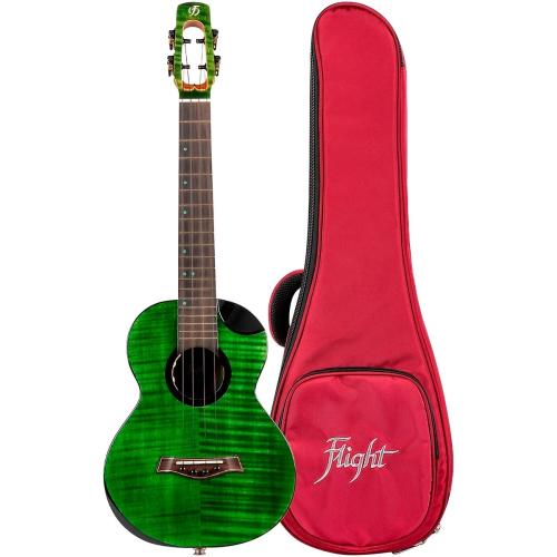 Электро-укулеле FLIGHT COMET TENOR EQ-A Green