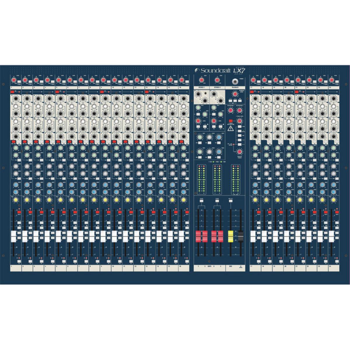 Микшер Soundcraft SPIRIT LX7ii 24CH