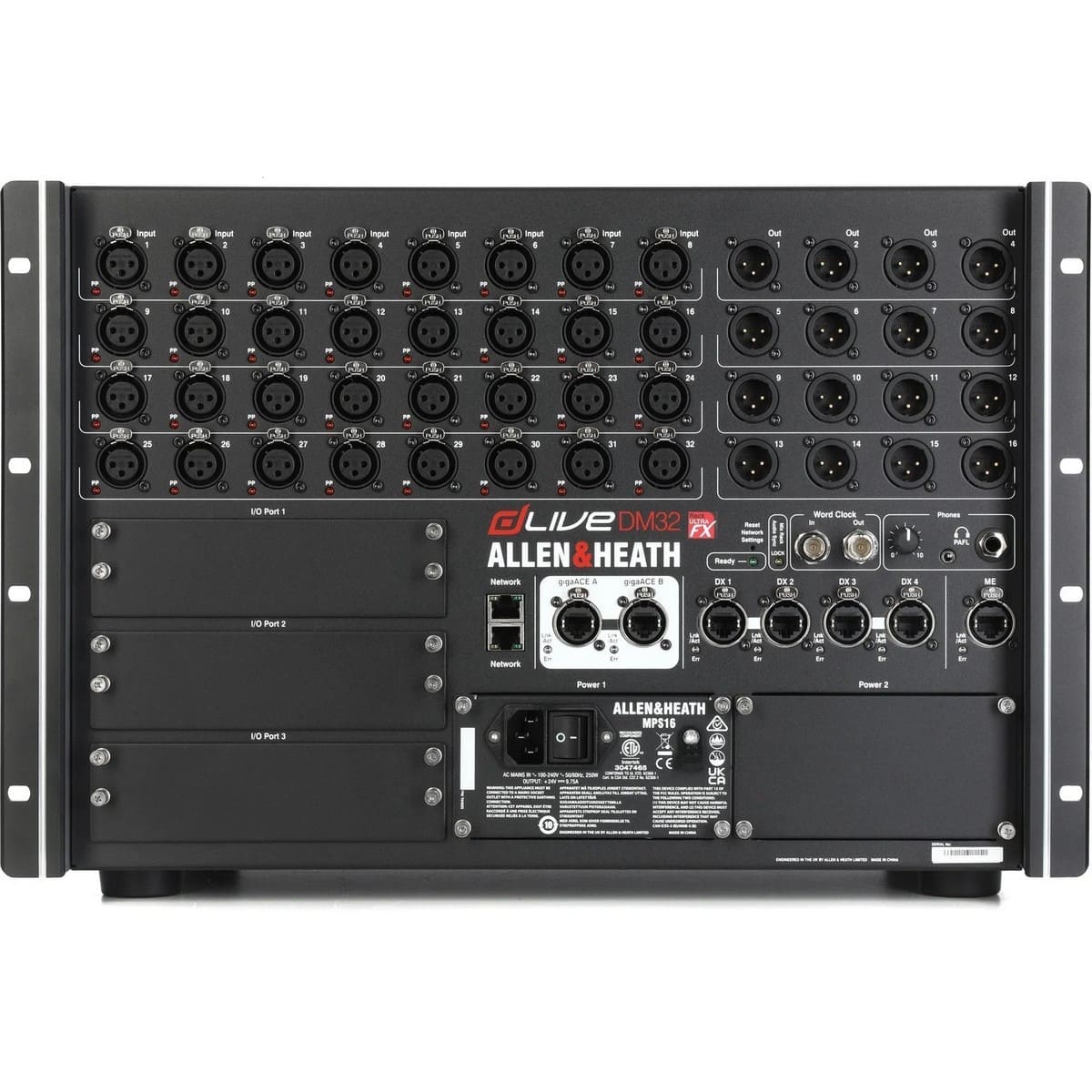 Стейджбокс Allen&Heath dLive DM32 MixRack Ultra FX