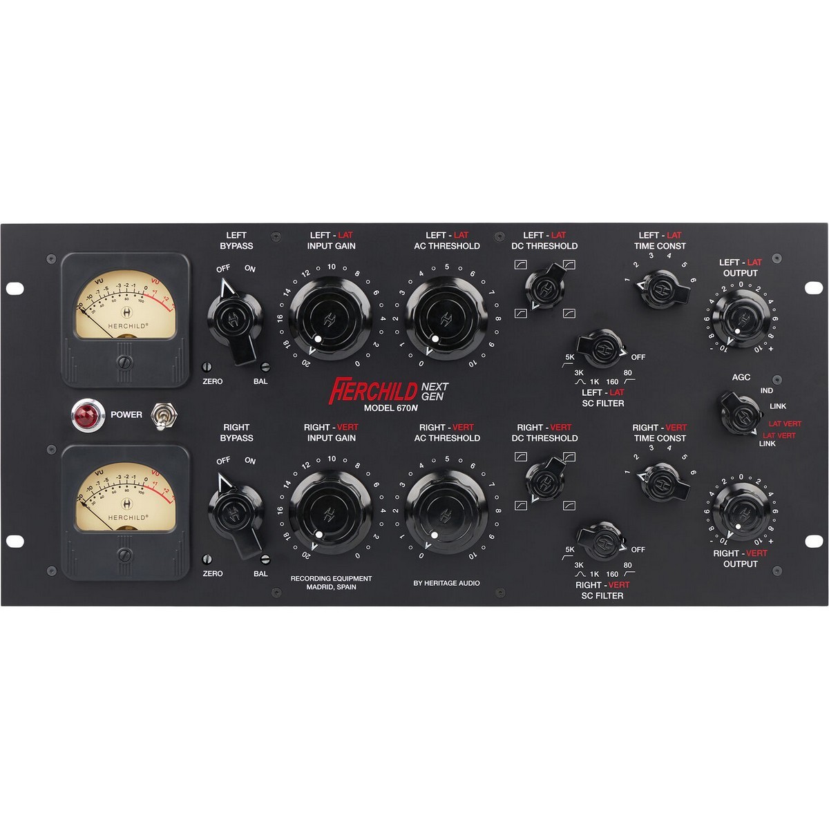 Компрессор Heritage Audio HERCHILD Next Gen Model 670N
