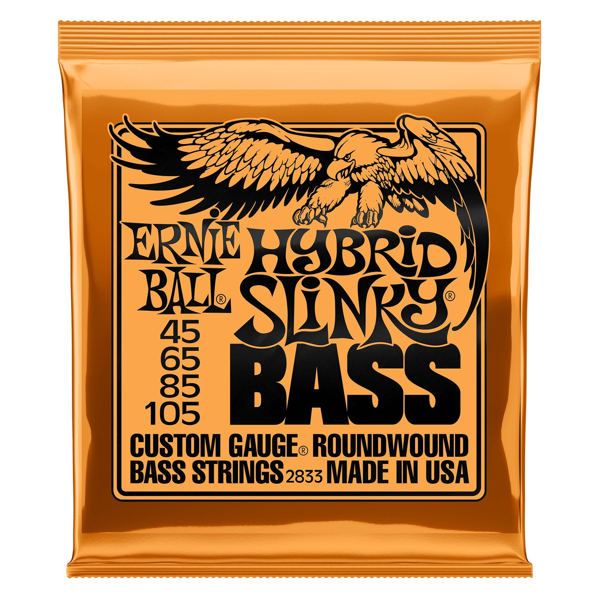 Струны для бас-гитары ERNIE BALL 2833