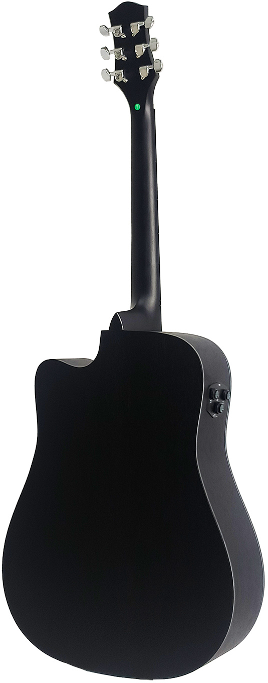 Трансакустическая гитара Klever KD-710S BK+EQ