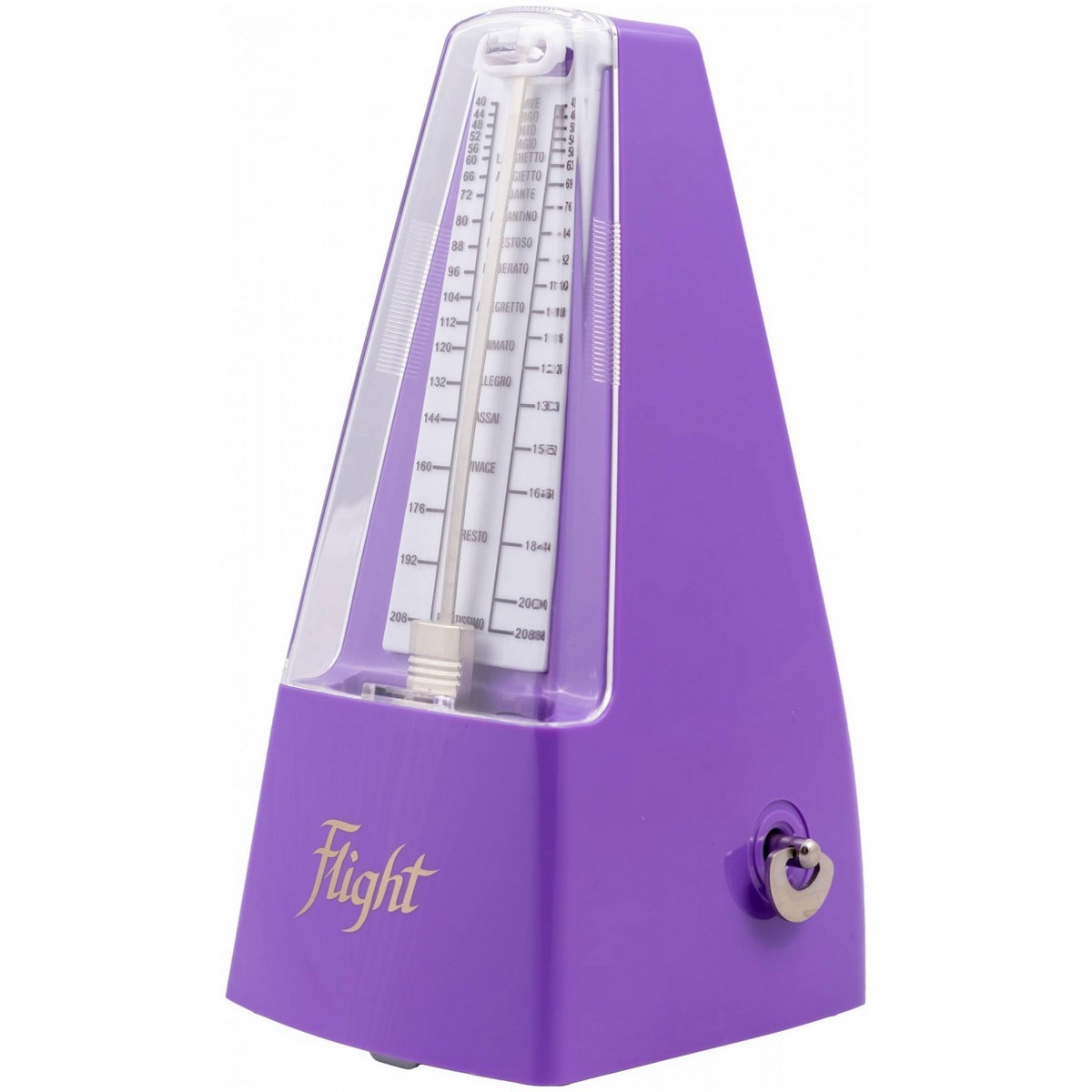 Метроном механический FLIGHT FMM-10 PURPLE