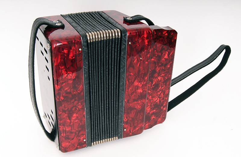 Гармонь Шуйская S40XL-C-RED "Сувенир" 15x12-I красная
