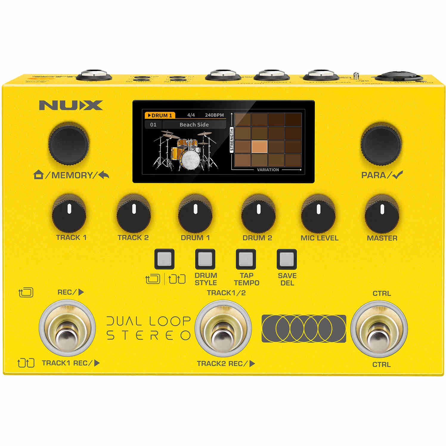 Педаль эффектов NUX NML-3DLS Dual Loop Stereo